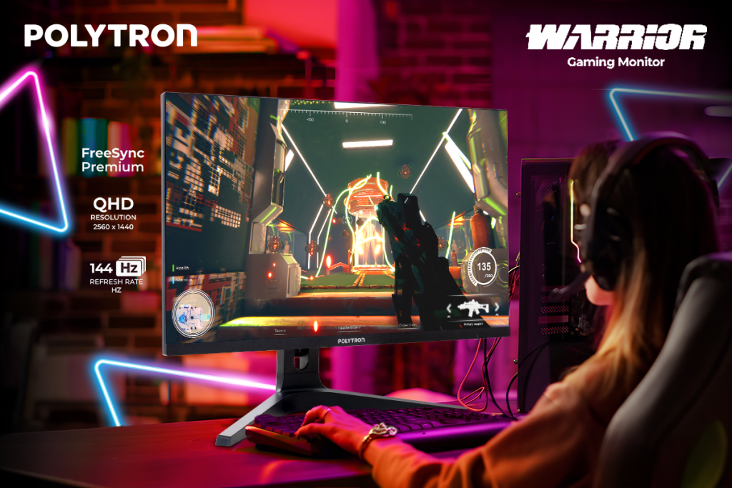 FPS Game dalam Monitor Polytron