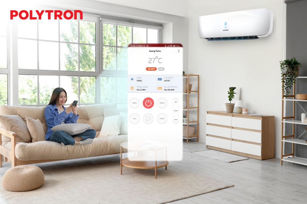 cara mematikan ac tanpa remote dengan AC Smart