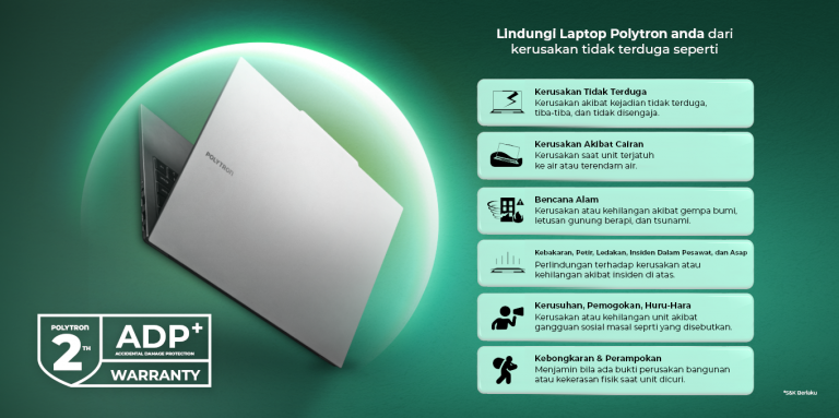 Laptop Ringan Harga Terbaik 2025 - Polytron Indonesia