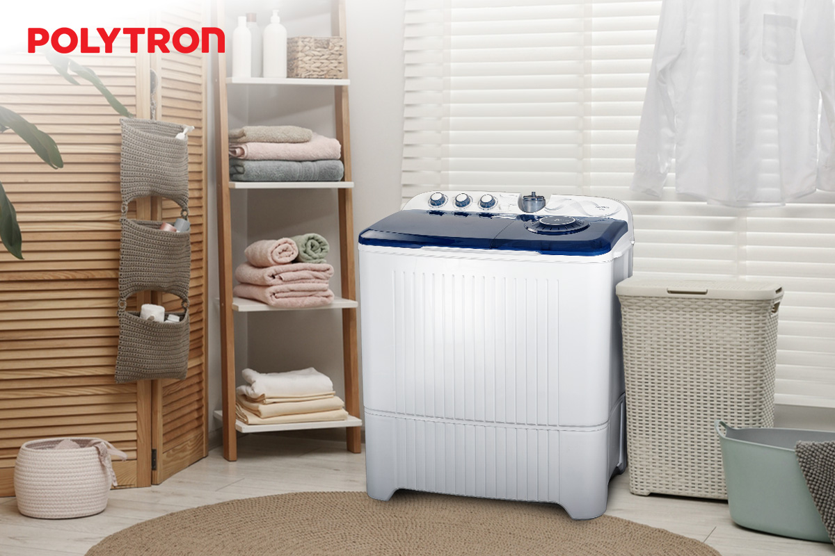 ganti mesin cuci bocor kamu ke mesin cuci 2 tabung Polytron