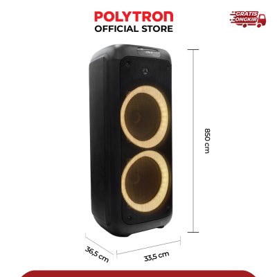 ukuran speaker polytron pps 10l22