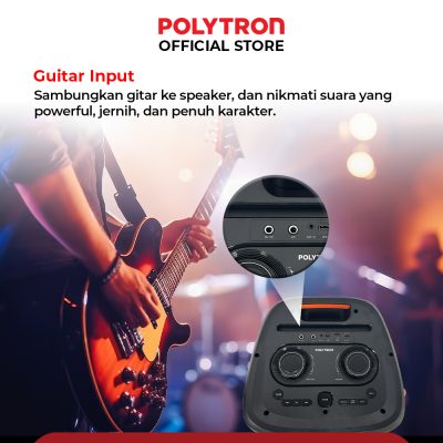 speaker polytron 10l22 untuk guitar