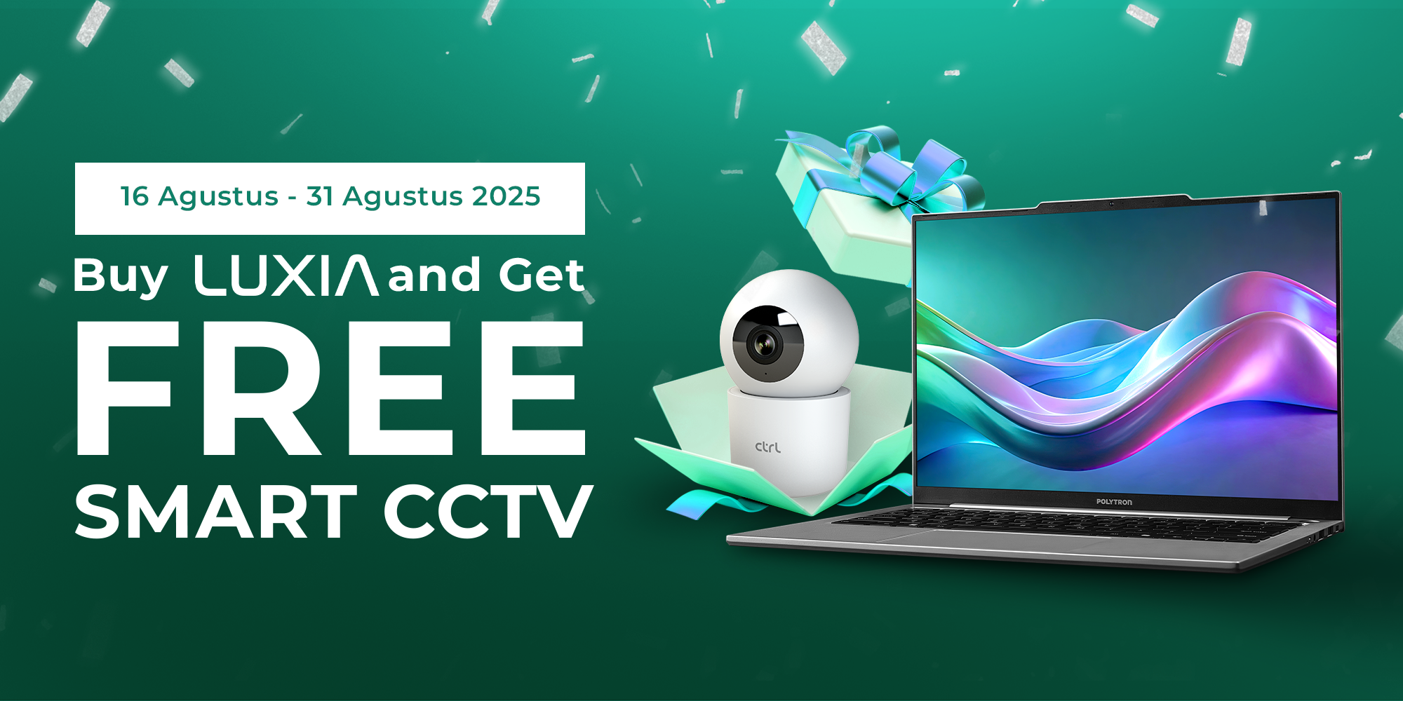 polytron promo laptop cctv