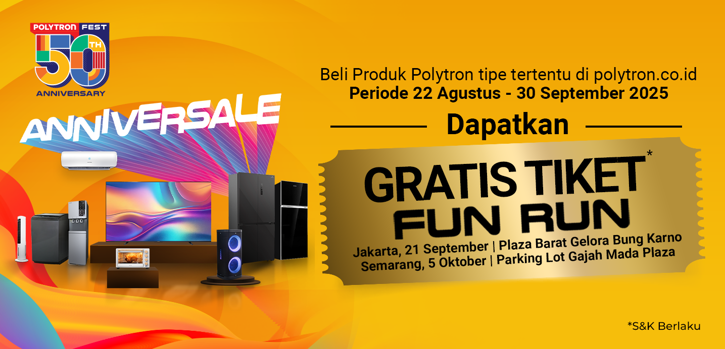 promo polytron festival free tiket lari