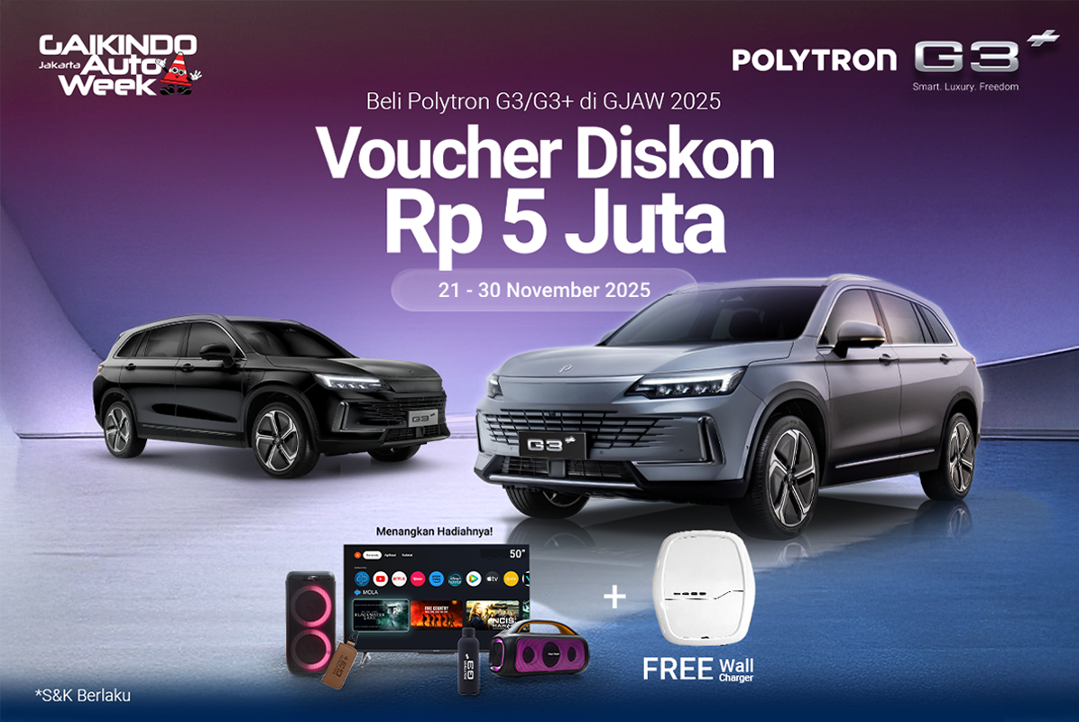 Polytron GJAW 2025 Promo Mobil Listrik
