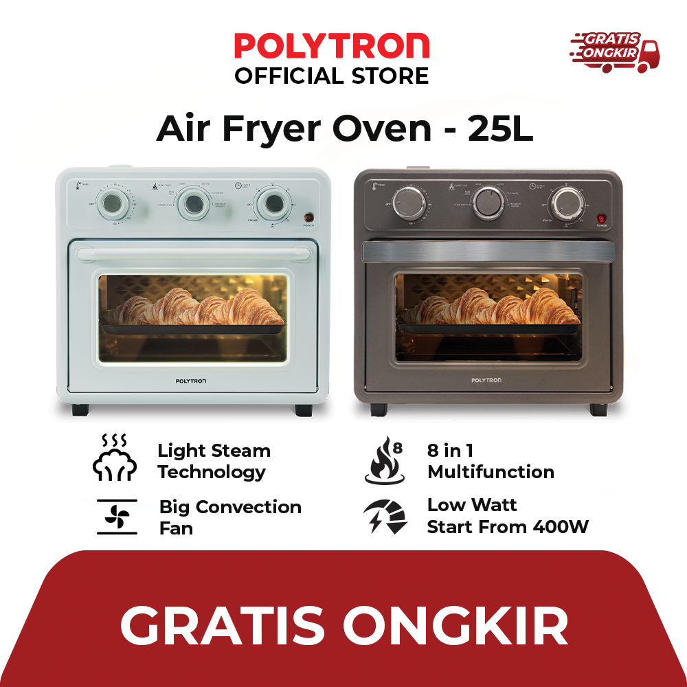 air fryer oven 25 liter polytron