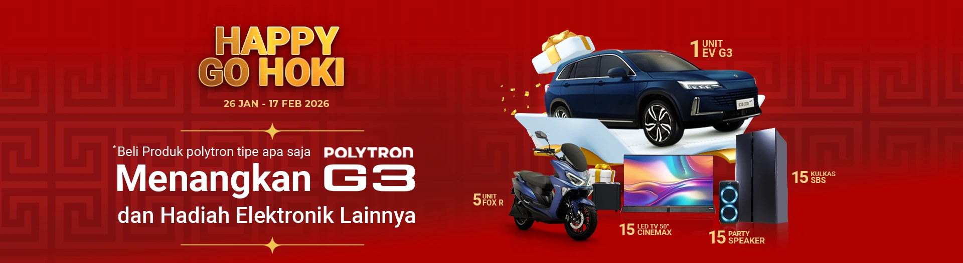 promo undian mobil listrik polytron
