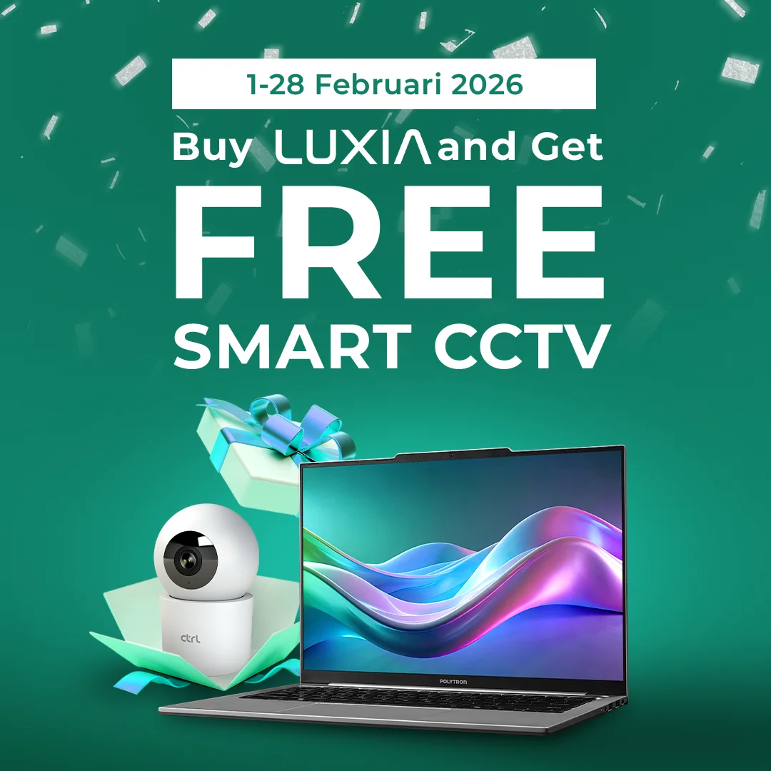 promo laptop polytron free cctv feb 2026
