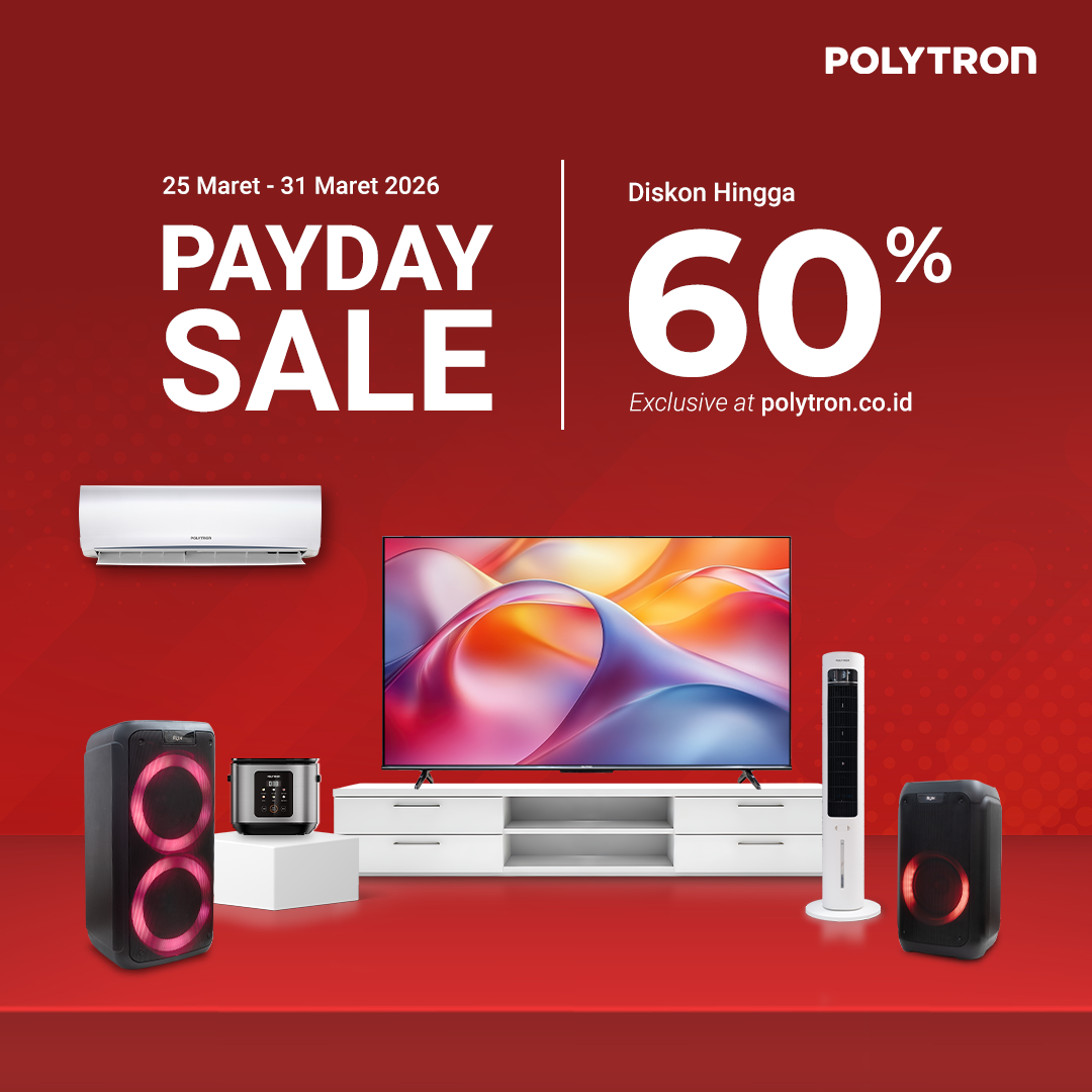 promo payday polytron diskon hingga 60%
