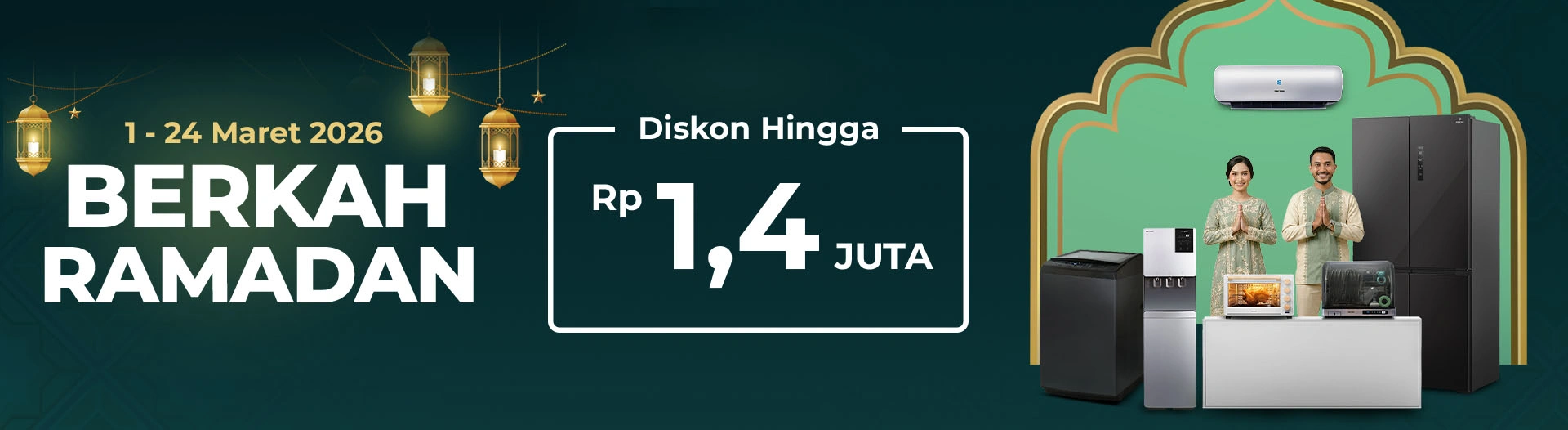 promo home appliances polytron maret 2026