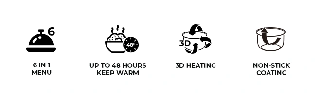 low carbo rice cooker polytron prc 2151s