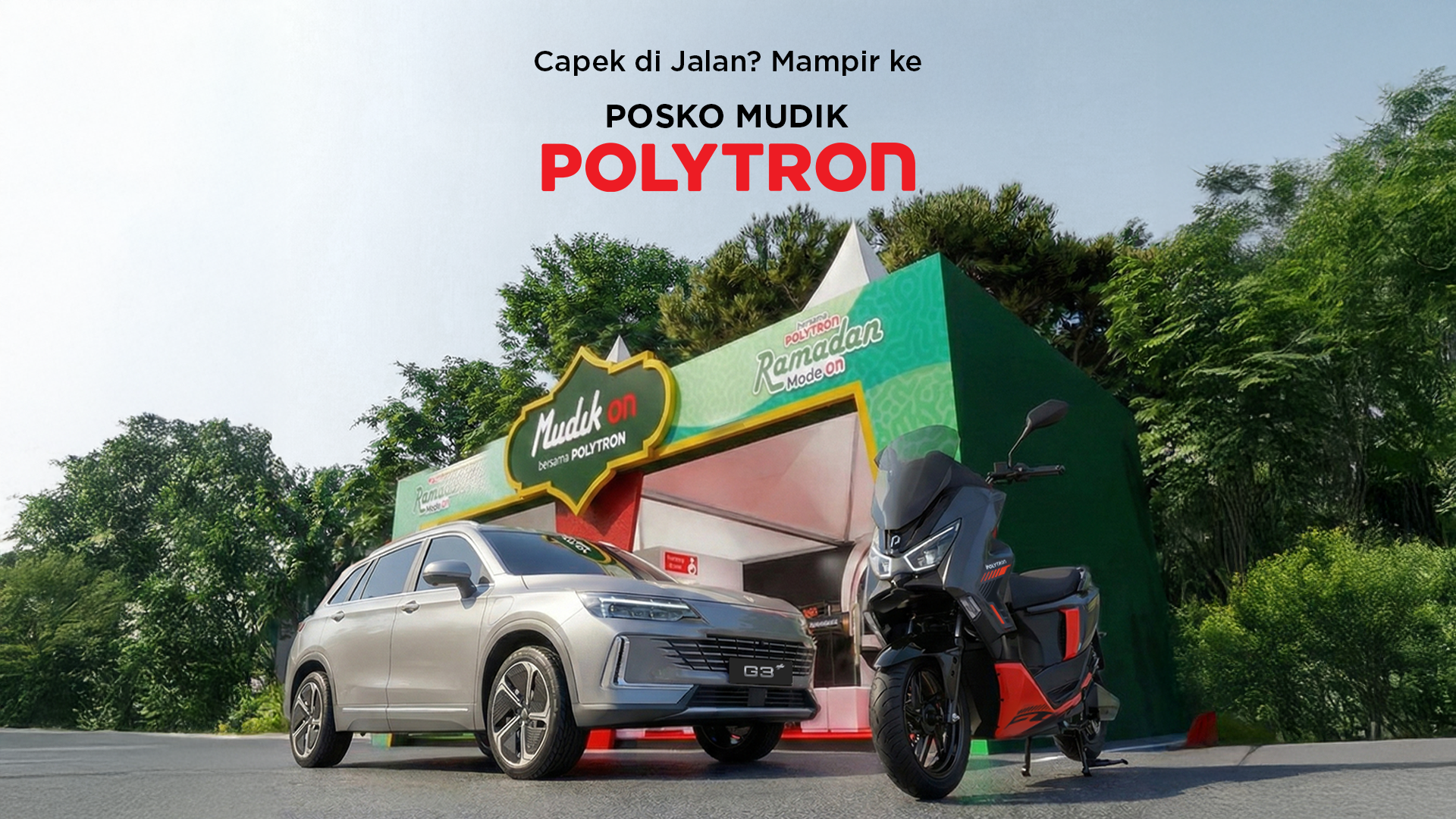 Posko mudik polytron