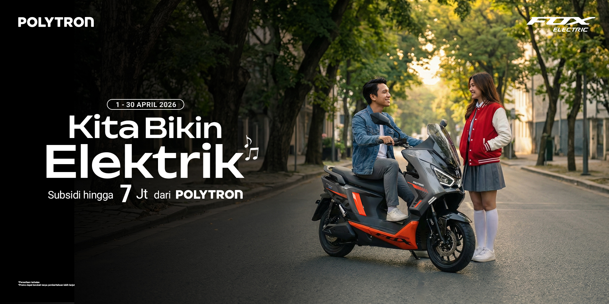 motor listrik polytron fox 350