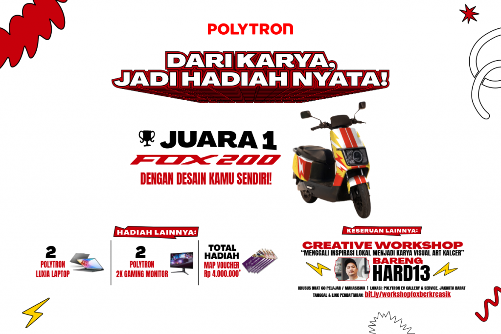 motor listrik design competition polytron