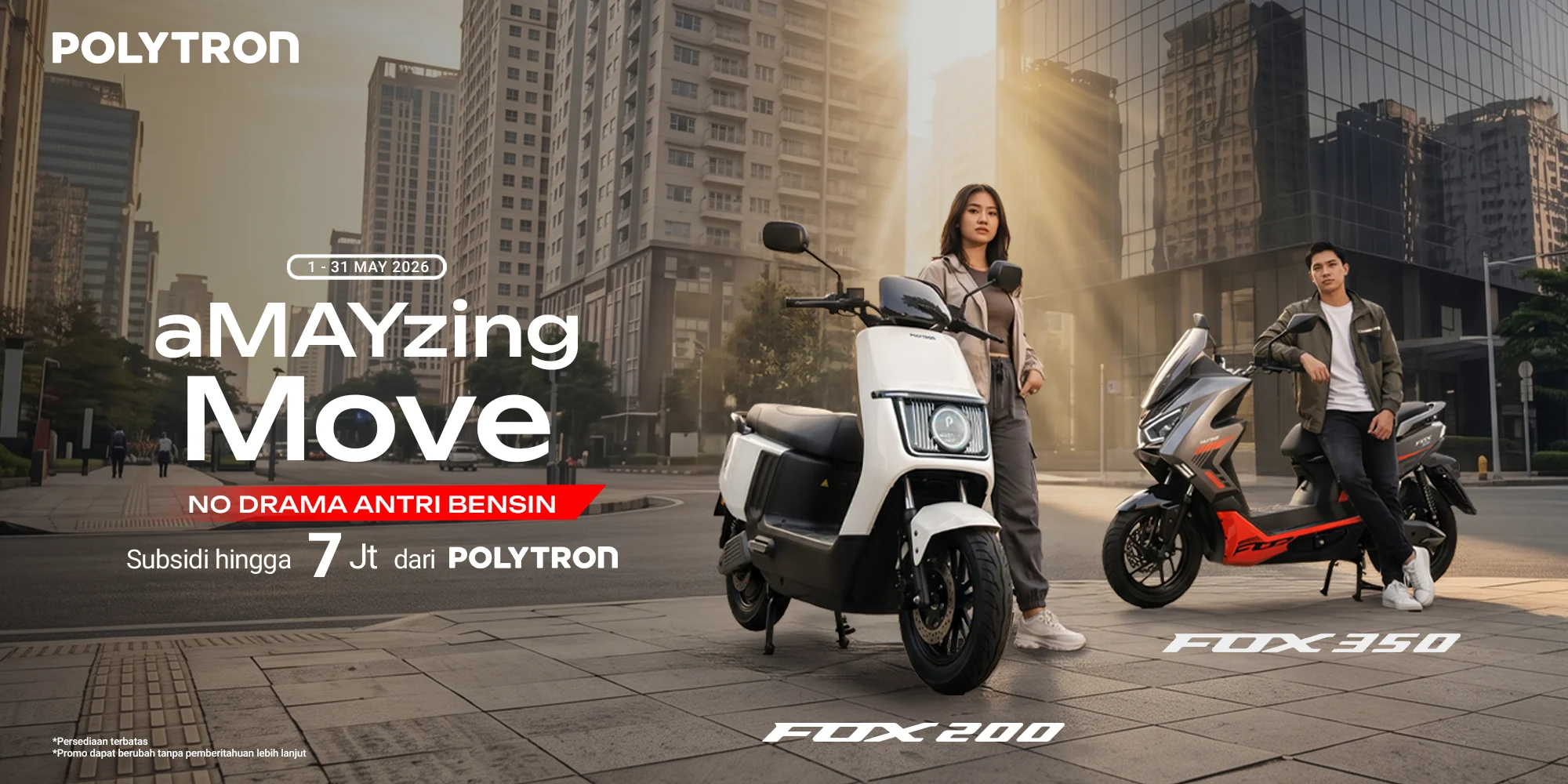 promo desember 2025 motor listrik polytron