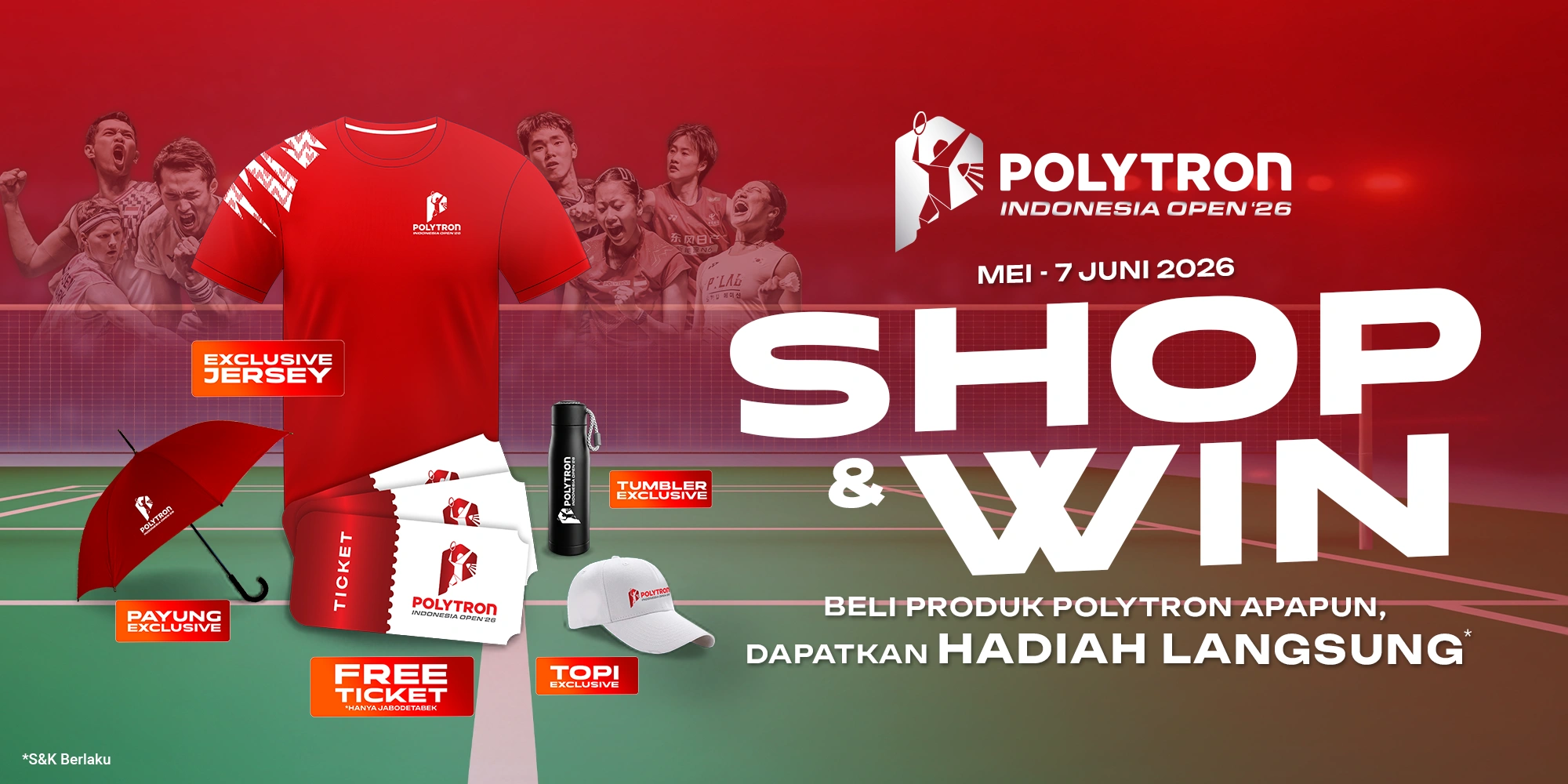 promo offline store polytron indonesia open 2026
