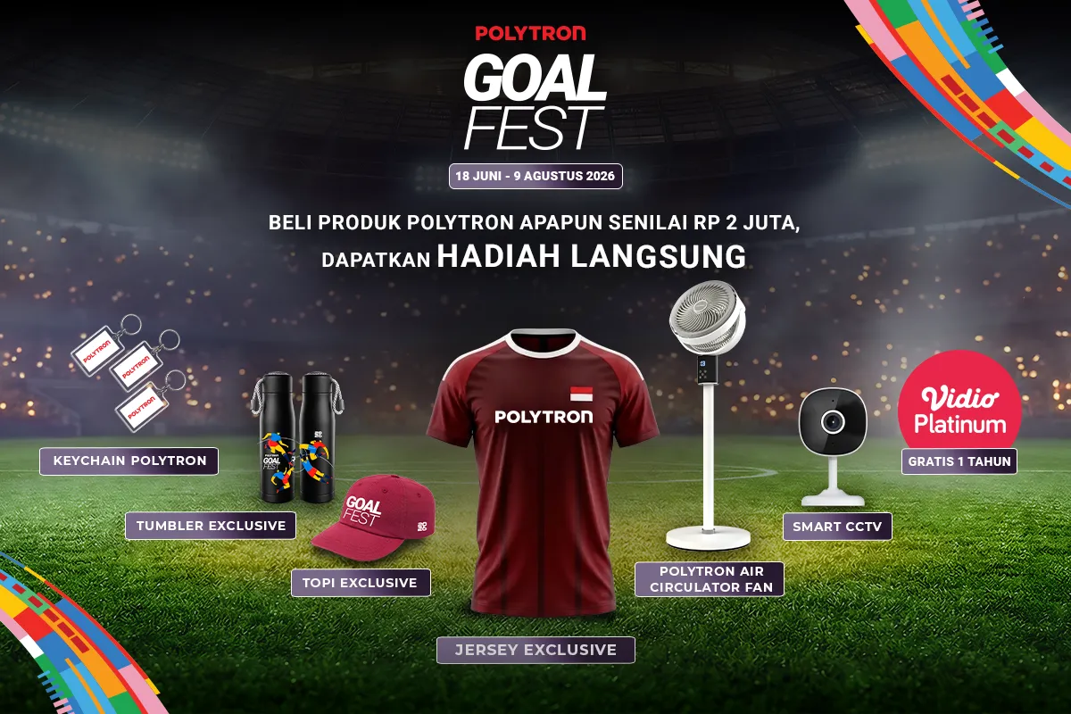 promo polytron offline store goal fest 2026