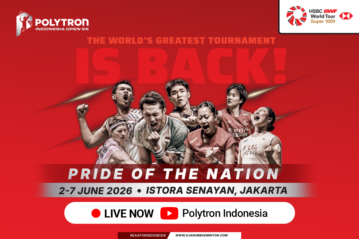 Live streaming Polytron Indonesia Open
