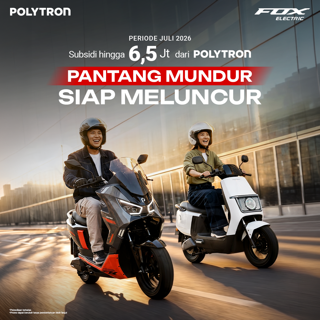 promo motor listrik polytron juli 2026
